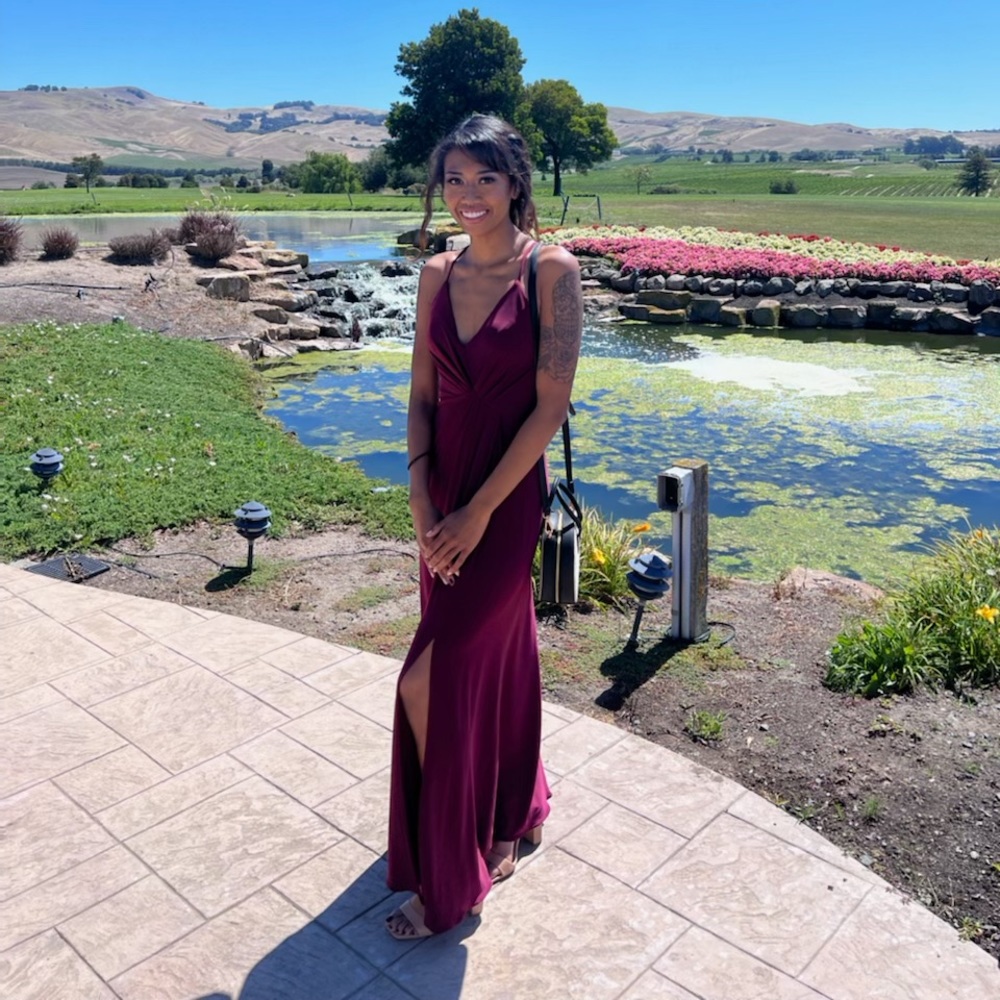 Cute Wine Color Dress for Prom, Wedding, Etc 💜